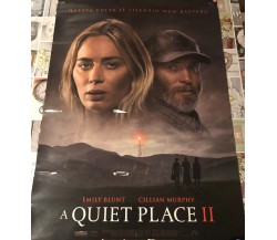  Poster locandina A quiet place 2 100x70 cm ORIGINALE da cinema 2021 di John Kr