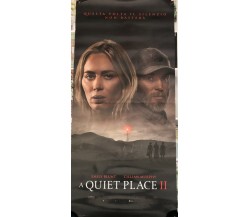 Poster locandina A quiet place 2 33x70 cm ORIGINALE da cinema 2021 di John Krasi