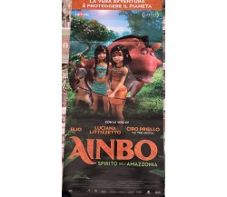Poster locandina Ainbo 33x70 cm ORIGINALE da cinema 2021 di Richard Claus, Jose