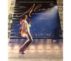 Poster locandina Aline 100x70 cm ORIGINALE da cinema 2021 di Valérie Lemercier,