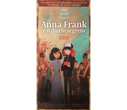 Poster locandina Anna Frank e il diario segreto 33x70 cm ORIGINALE da cinema 202