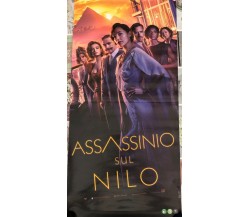 Poster locandina Assassinio sul Nilo 33x70 cm ORIGINALE da cinema 2022 di Kennet