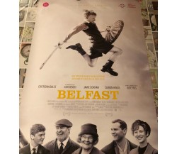 Poster locandina Belfast 100x70 cm ORIGINALE da cinema 2021 di Kenneth Branagh,