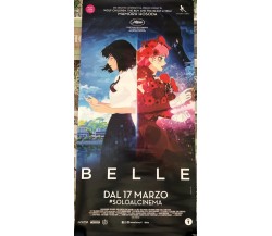 Poster locandina Belle 33x70 cm ORIGINALE da cinema 2021 di Mamoru Hosoda