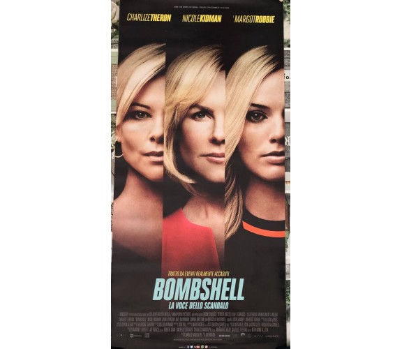 Poster locandina Bombshell 33x70 cm ORIGINALE da cinema 2019 di Jay Roach