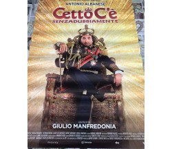 Poster locandina Cetto c'è, senzadubbiamente cm 100x70 ORIGINALE da cinema 2019