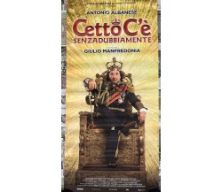 Poster locandina Cetto c'è, senzadubbiamente cm 33x70 ORIGINALE da cinema 2019 d