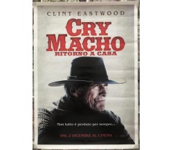 Poster locandina Cry Macho 45x32 cm ORIGINALE da cinema 2021 di Clint Eastwood