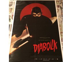  Poster locandina Diabolik 100x70 cm ORIGINALE da cinema 2021 di Manetti Bros, 