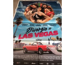 Poster locandina Divorzio a Las Vegas 100x140 cm ORIGINALE da cinema 2020 di Umb