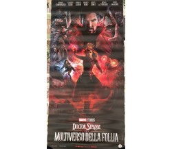 Poster locandina Doctor Strange 2 33x70 cm ORIGINALE da cinema 2022 di Sam Raimi