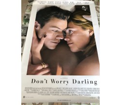 Poster locandina Don't worry darling 100x70 cm ORIGINALE da cinema 2022 di Olivi