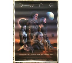 Poster locandina Dune 45x32 cm ORIGINALE da cinema 2021 di Denis Villeneuve, War