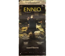 Poster locandina Ennio 33x70 cm ORIGINALE da cinema 2021 di Giuseppe Tornatore
