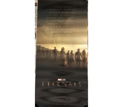 Poster locandina Eternals 33x70 cm ORIGINALE da cinema 2021 di Chloé Zhao