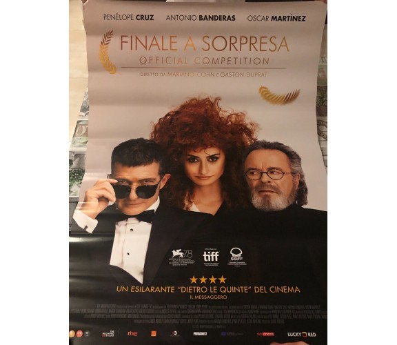 Poster locandina Finale a sorpresa 100x70 cm ORIGINALE da cinema 2021 di Mariano