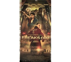 Poster locandina Freaks out 33x70 cm ORIGINALE da cinema 2021 di Gabriele Mainet