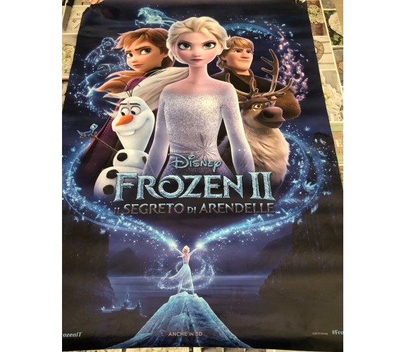 Poster locandina Frozen 2 Il segreto di Arendelle 100x70 cm ORIGINALE da cinema 