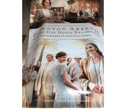 Poster locandina GIGANTE Downton Abbey 2 244x153 cm 2022 ORIGINALE da cinema di