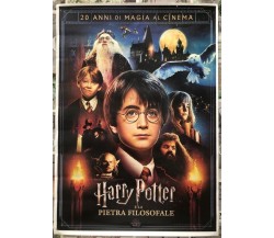 Poster locandina Harry Potter e la Pietra Filosofale 45x32 cm ORIGINALE da cinem