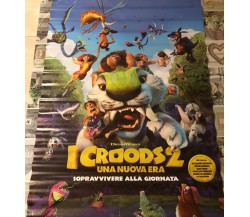 Poster locandina I Croods 2 Una nuova era 100x70 cm ORIGINALE da cinema 2020 di