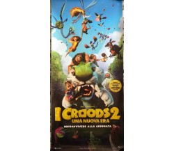 Poster locandina I Croods 2 Una nuova era 33x70 cm ORIGINALE da cinema 2020 di J