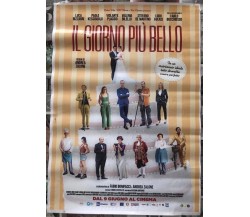 Poster locandina Il giorno più bello 45x32 cm ORIGINALE da cinema 2022 di Andrea