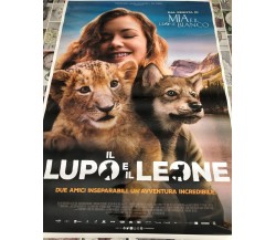 Poster locandina Il lupo e il leone 100x70 cm ORIGINALE da cinema 2021 di Gilles