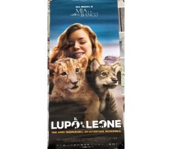 Poster locandina Il lupo e il leone 33x70 cm ORIGINALE da cinema 2021 di Gilles