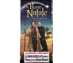 Poster locandina Il primo Natale 33x70 cm ORIGINALE da cinema 2019 CON DIFETTO d