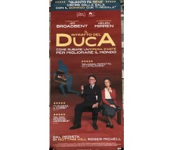 Poster locandina Il ritratto del Duca 33x70 cm ORIGINALE da cinema 2020 di Roger