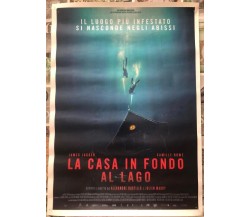 Poster locandina La casa in fondo al lago 45x32 cm ORIGINALE da cinema 2021