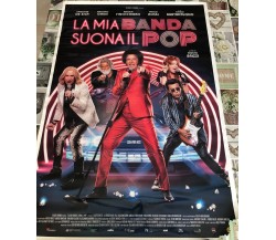 Poster locandina La mia banda suona il Pop 100x70 cm ORIGINALE da cinema 2020 di