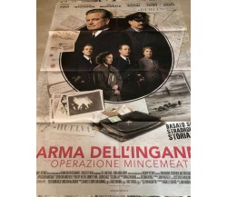 Poster locandina L’arma dell’inganno Operazione Mincemeat 100x140 cm ORIGINALE d