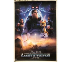 Poster locandina Lightyear 45x32 cm ORIGINALE da cinema 2022 di Angus MacLane, T