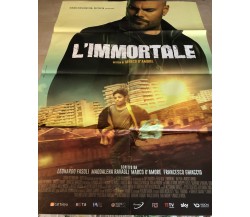 Poster locandina L'immortale 100x140 cm ORIGINALE da cinema 2019 di Marco D'Amor