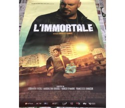 Poster locandina L'immortale 100x70 cm ORIGINALE da cinema 2019 di Marco D'Amore