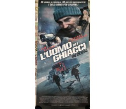 Poster locandina L'uomo dei ghiacci 33x70 cm ORIGINALE da cinema 2021 di Jonatha