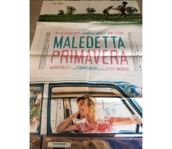 Poster locandina Maledetta primavera 100x140 cm ORIGINALE da cinema 2020 di Elis