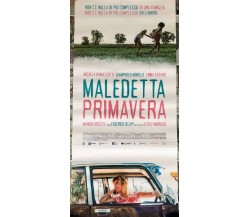 Poster locandina Maledetta primavera 33x70 cm ORIGINALE da cinema 2020 di Elisa