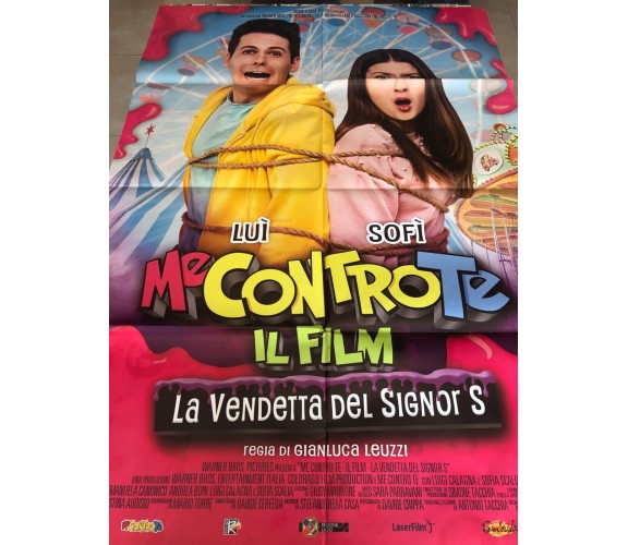 Poster locandina Me contro Te La vendetta del Signor S 100x140 cm ORIGINALE da c