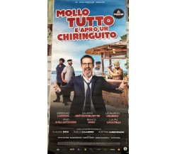 Poster locandina Mollo tutto e apro un chiringuito 33x70 cm ORIGINALE da cinema 