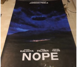 Poster locandina Nope 100x140 cm ORIGINALE da cinema di Jordan Peele, 2022,