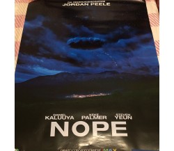 Poster locandina Nope 100x70 cm ORIGINALE da cinema 2022 di Jordan Peele, Univer