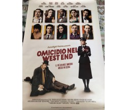 Poster locandina Omicidio nel West End 100x70 cm ORIGINALE da cinema 2022 di Tom