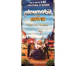Poster locandina Playmobile the movie 33x70 cm ORIGINALE da cinema 2019 di Lino