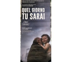 Poster locandina Quel giorno tu sarai 33x70 cm ORIGINALE da cinema 2021 di Korné