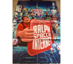 Poster locandina Ralph spacca Internet cm ORIGINALE da cinema 2018 di Rich Moore