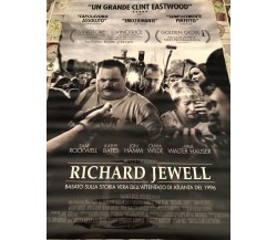 Poster locandina Richard Jewell 100x70 cm ORIGINALE da cinema 2019 di Clint East