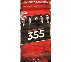 Poster locandina Secret team 355 33x70 cm ORIGINALE da cinema 2022 di Simon Kinb